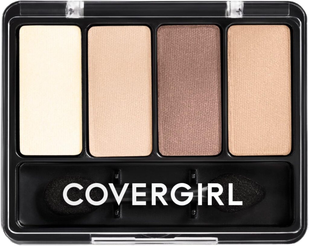 Covergirl Eye Enhancers Eye Shadow Palette, Natural Nudes, 0.19 Ounce