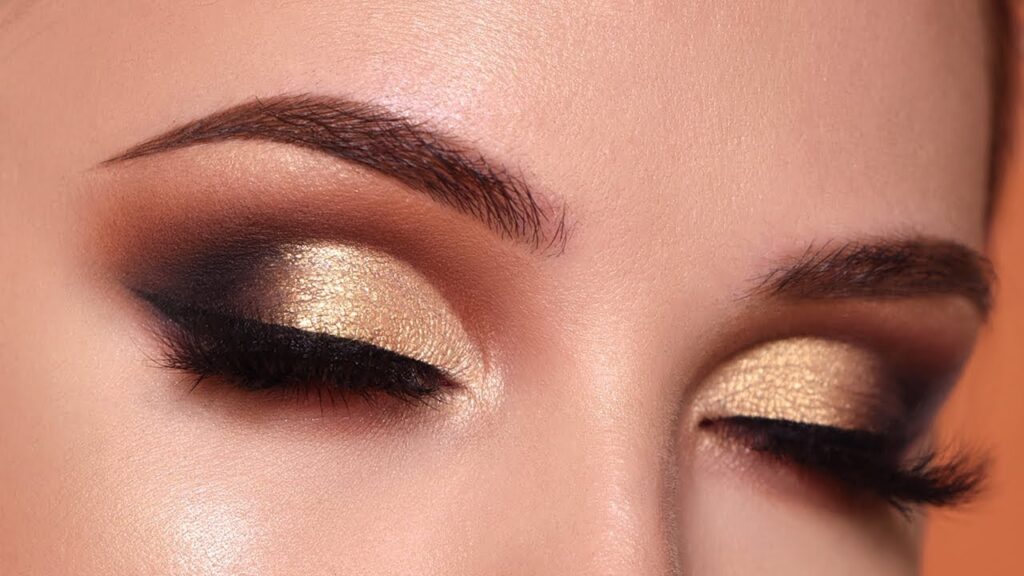 Gold Eye Makeup Looks
