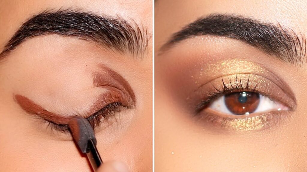 Gold Eye Makeup Looks